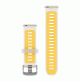 Quick Release Bands (20 mm) - Translucent bone/mango with silver hardware - For Forerunner 570 - 010-11251-AS - Garmin